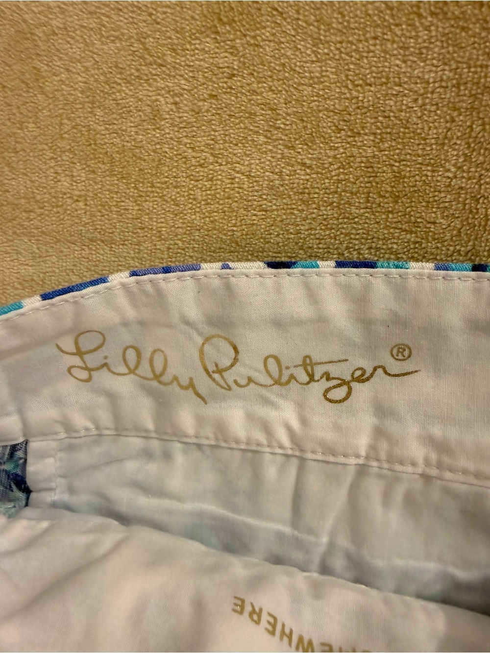Lilly Pulitzer Callahan Shorts, Resort White, Toe In, size 2 - Picture 7 of 9